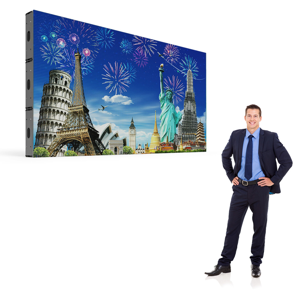 Outdoor LED Digital Sign 9mm 3ft x 6ft EMC - Double Sided