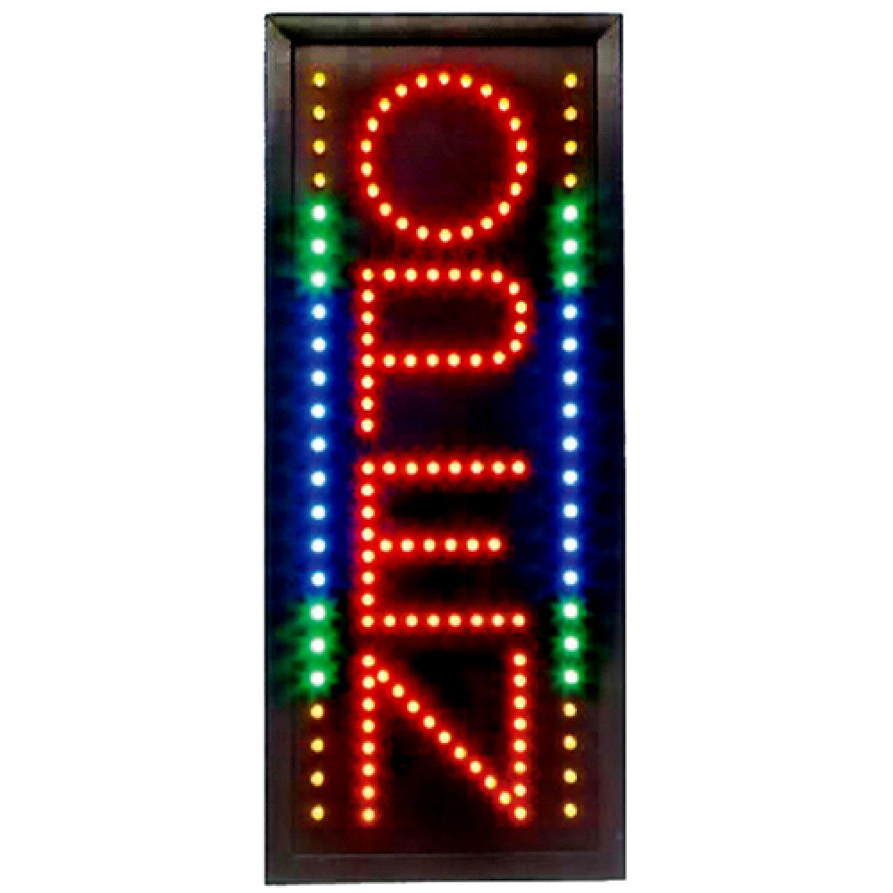 Super Bright Illuminated Flashing LED Sign Light for Shops Window Display 