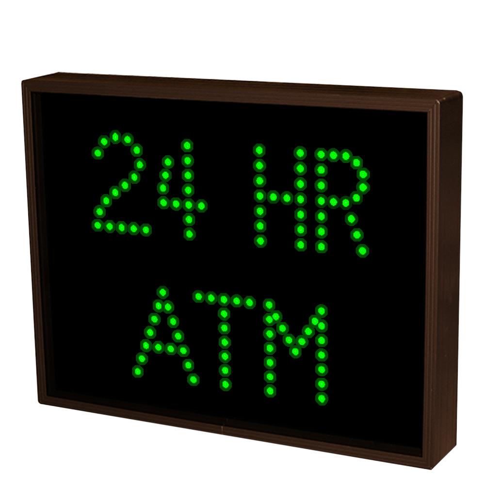 Outdoor 24 HR ATM LED Sign 5081 Bright ATM Signs for Sale