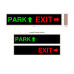 LED Parking Sign with Park and Exit Messages 120-277 VAC, 7x34