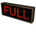 Lighted FULL Sign  with Double Led Lights 12-24 VDC, 7x18