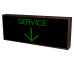 Service with Down Arrow LED Sign 120-277 VAC, 20x42