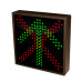 Up Arrow and X Sign with Triple LED Lights 12-24 VDC, 10x10