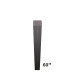Sign Post 5ft Tall Direct Burial Mount Post