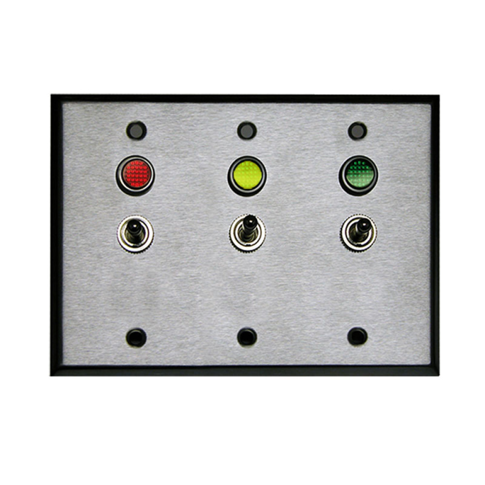 Triple Gang Controller, 2 position On Off Toggle Switch 3-SPST 