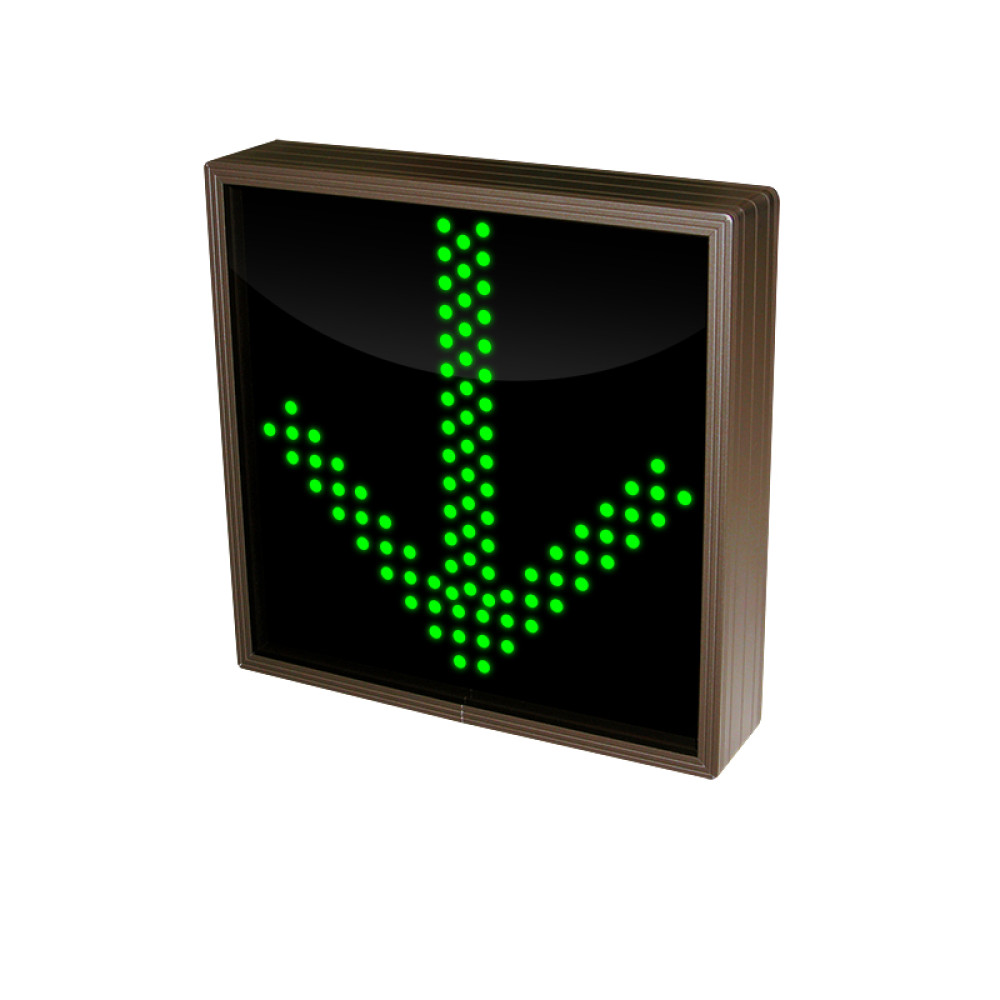 Down Arrow X LED Sign #45658 LED Traffic Control Signs