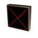 Down Arrow and  X Stop and Go Sign 120-277 VAC, 12x12