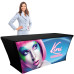 Table Throw 6ft Backlit Fabric with Lights, Custom Branded