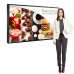 Digital Signage Player 55 inch LCD Display with Media Player, Wall Unit 