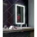 Integrity LED Lighted Mirror with Frosted LED Lit Bands