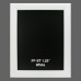 Slim LED Light Box Sign 24x24, Snap Open Frame 