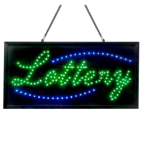 Animated Lottery LED Sign 24x12 with LED Flashing Lights