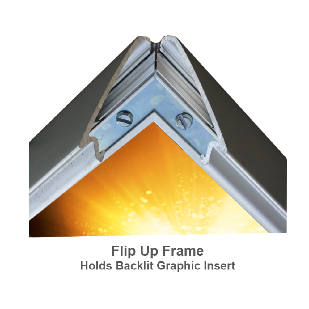 Slim Snap Frame LED Light Boxes for 22 x 28 Backlit Graphics
