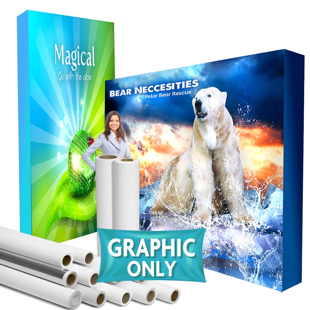 Graphic Only for Lumiere Backlit SEG Popup Displays - All Sizes