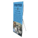 One Choice X-Banner Stands, 5 Stands and 5 Custom Printed Banners