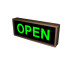 Outdoor OPEN LED Traffic Control Sign 120-277 VAC, 7x18