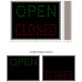 Outdoor LED Open / Closed Traffic Sign 120-277 VAC, 14x18
