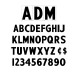 Pronto ADM Letters and Numbers - Marquee Changeable Copy 