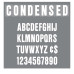 Pronto CONDENSED Letters and Numbers - Marquee Changeable Copy 