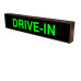 PHX Drive In Backlit Sign with LED Block Letters 120 Volt, 7x34