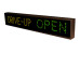 DRIVE-Up OPEN and CLOSED Sign with Bright LED Lights 120 Volt, 7x42