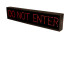 LED Sign DO NOT ENTER Traffic Control Sign 120-277 VAC, 7x34 