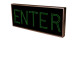Outdoor LED Sign ENTER, EXIT Display 12-24 VDC, 14x34