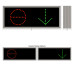 Do Not Enter Symbol and Arrow LED Sign 120-277 VAC, 7x18 