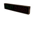 VALET, OPEN and ClOSED LED Sign 120-277 VAC, 7x34 