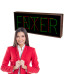 LED ENTER and EXIT Parking Lot Sign, 120-277 VAC, 10x26