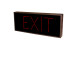 LED ENTER and EXIT Parking Lot Sign, 120-277 VAC, 10x26