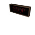 STOP LED Sign Outdoor Traffic Control 120-277 VAC, 7x18 