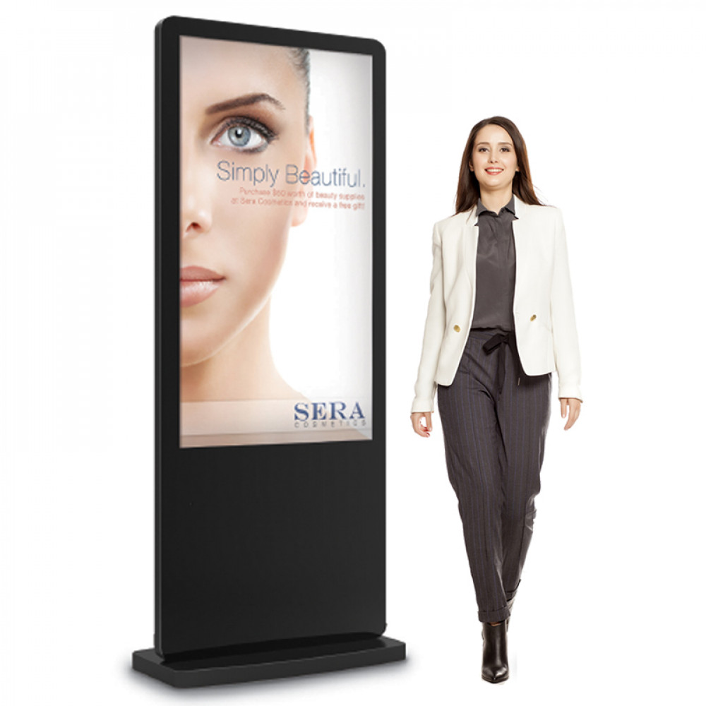 Digital Signage, 43 inch Touch Screen Kiosk with Media Player