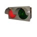 Traffic Light with Hooded Red & Green Signals 120-277 VAC, 7x14