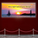 SEG Fabric Lightbox with Single Sided Graphic 5ft Wide x 2ft Tall