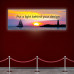 SEG Fabric Lightbox with Single Sided Graphic 6ft Wide x 2ft Tall 