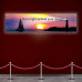 SEG Fabric Lightbox with Single Sided Graphic 9ft Wide x 2ft Tall