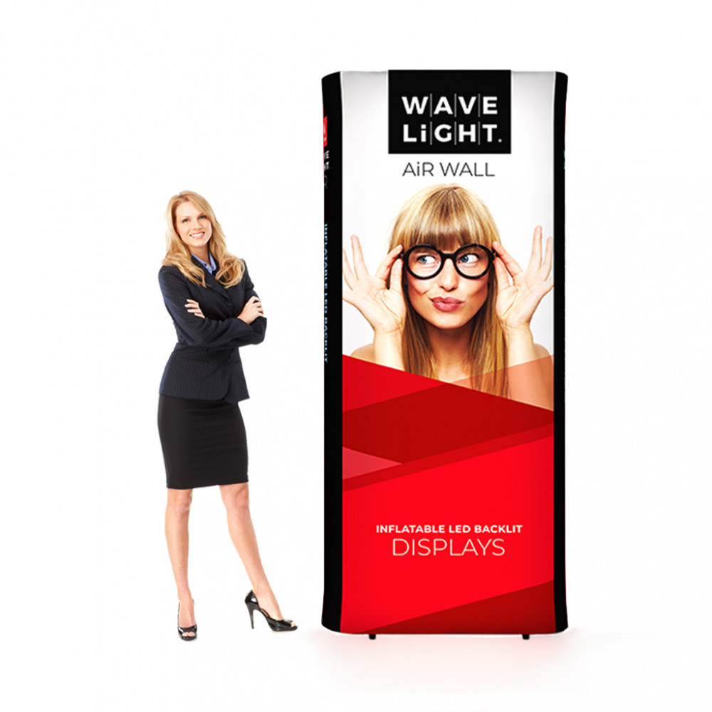 Wavelight Air Wall, Inflatable Backlit Double Sided Display