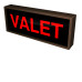 LED VALET Parking Sign with Bright Red Letters 120-277 VAC, 7x18