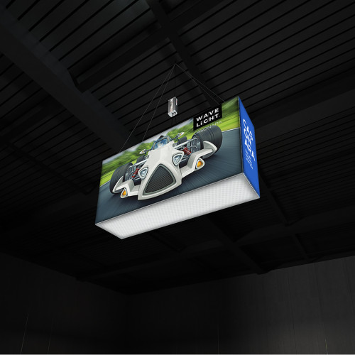 Casonara Blimp 6.5ft Wide Hanging Lightbox Display with Graphics, 200M