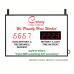 Digital Counter Display Increments Daily, 3 Inch 4 Digit 13x6