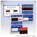 Digital Counter Display Increments Daily, 8 Inch 4 Digit 26x11
