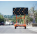 Arrow Board Traffic Trailer Folding Display with 25 Lights